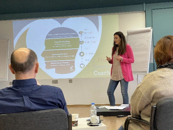 Seminar in a classroom setting
